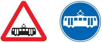 Tram Signs